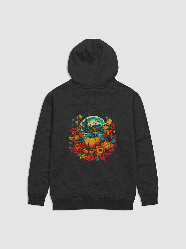 Autumn Cabin & Pumpkin Hoodie product image (6)