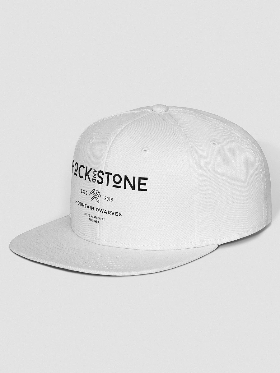 Deep Rock Galactic Rock & Stone Otto Wool Blend Snapback Cap product image (2)