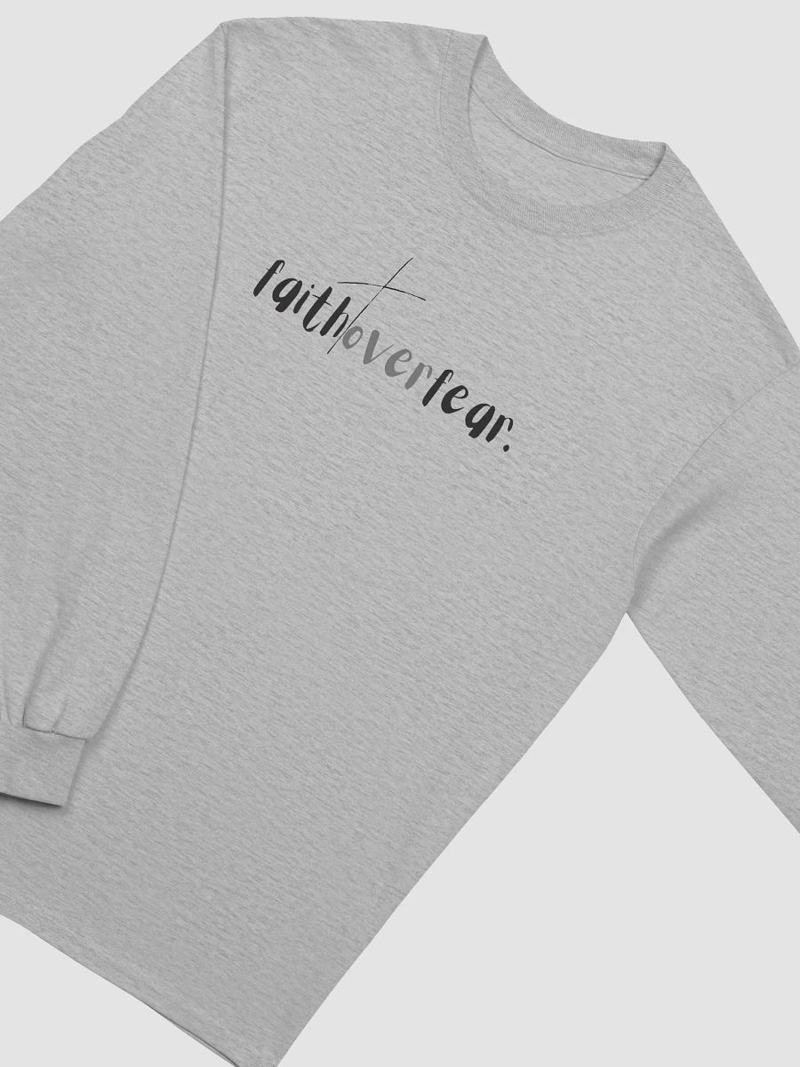 Faith Over Fear Long Sleeve Tee product image (13)