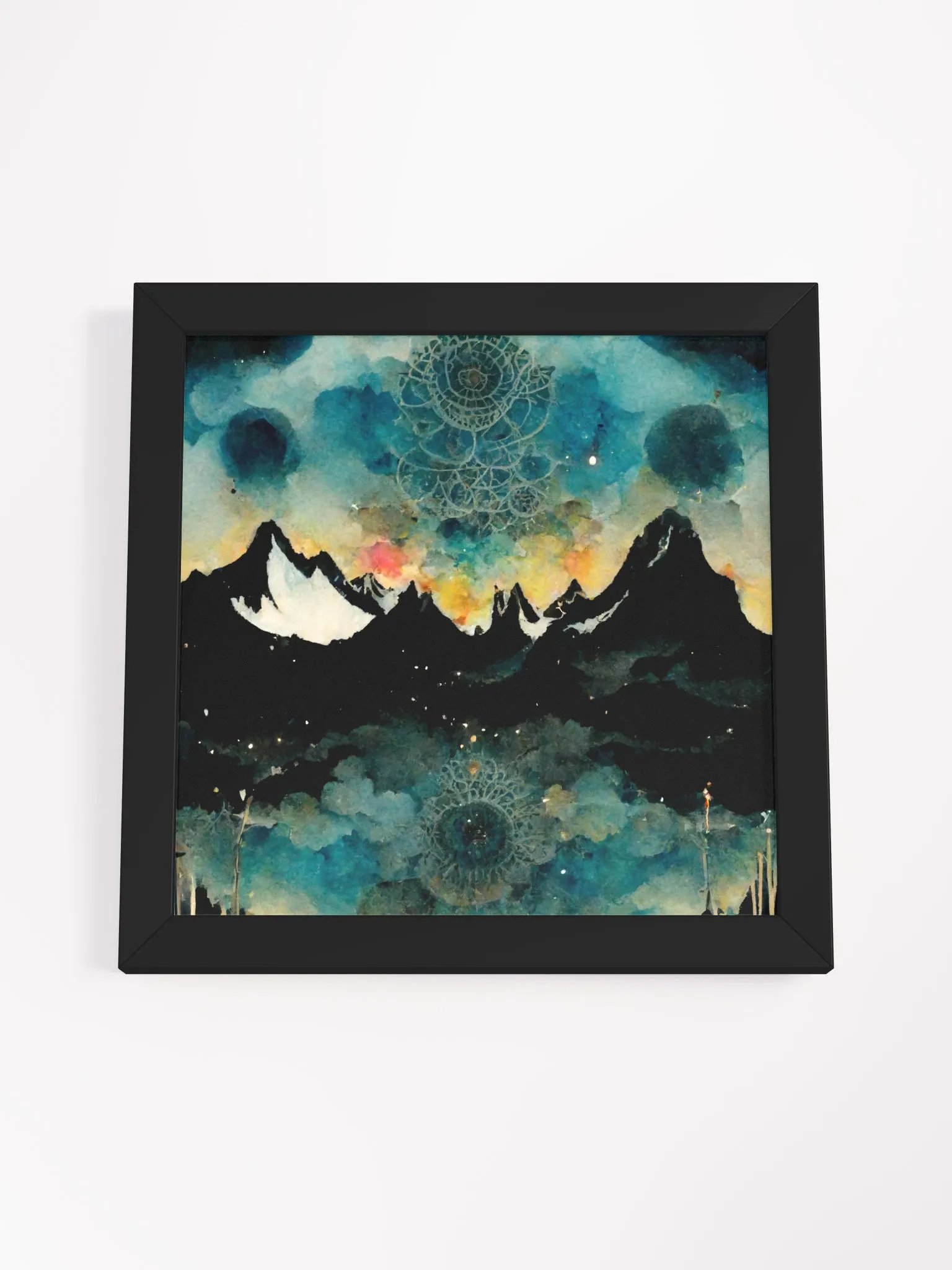 Vibrant Ayous Wood Framed Matte Poster product image (19)