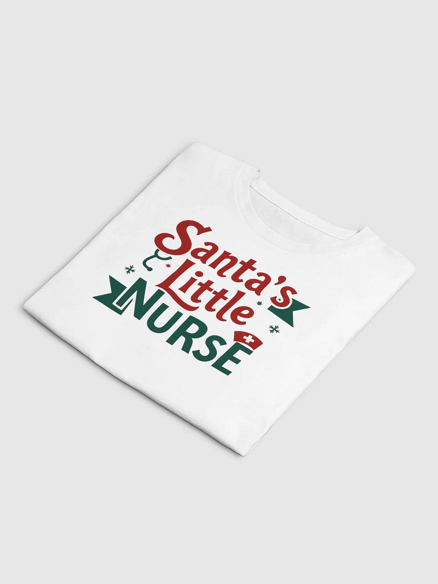 Santa's Little Nurse Women's Crop Top product image (21)