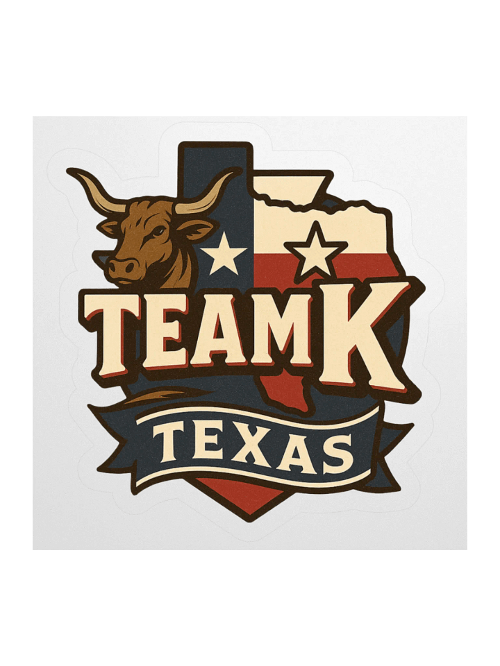 Team K Texas STICKERS product image (3)