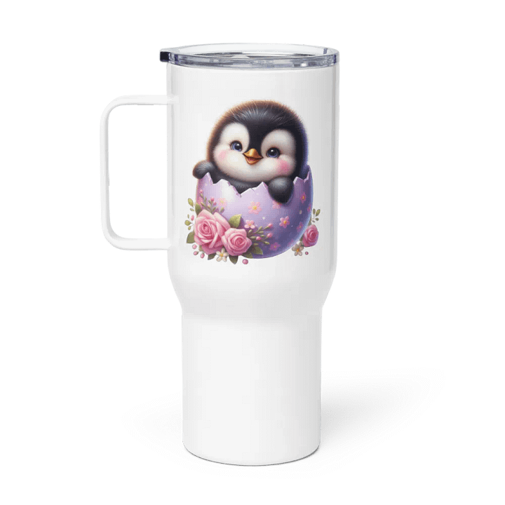 Penguin Easter Egg - Travel Mug w/ Handle product image (1)