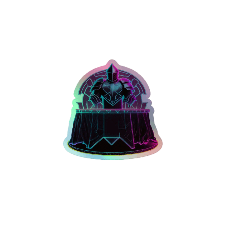 Blackknight513 Kiss-Cut Holographic Sticker Sheet 2 product image (1)
