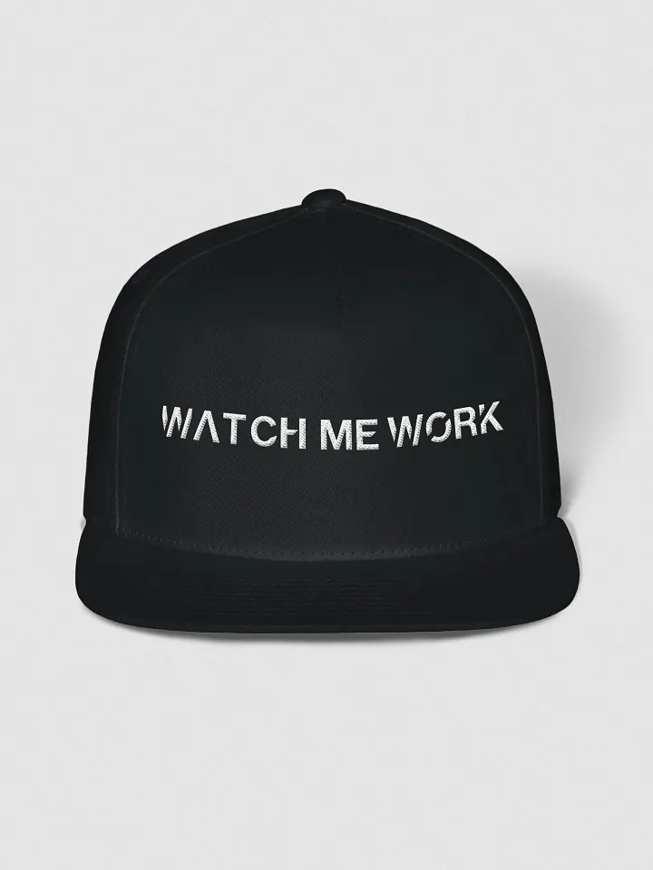 WatchMeWork Signature SnapBack - Black product image (1)