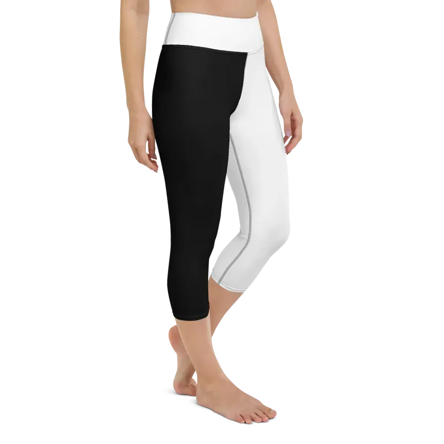 Copy of Fish Flexi Capri Yoga Leggings – 90s Vibes, Ultimate Comfort! product image (6)