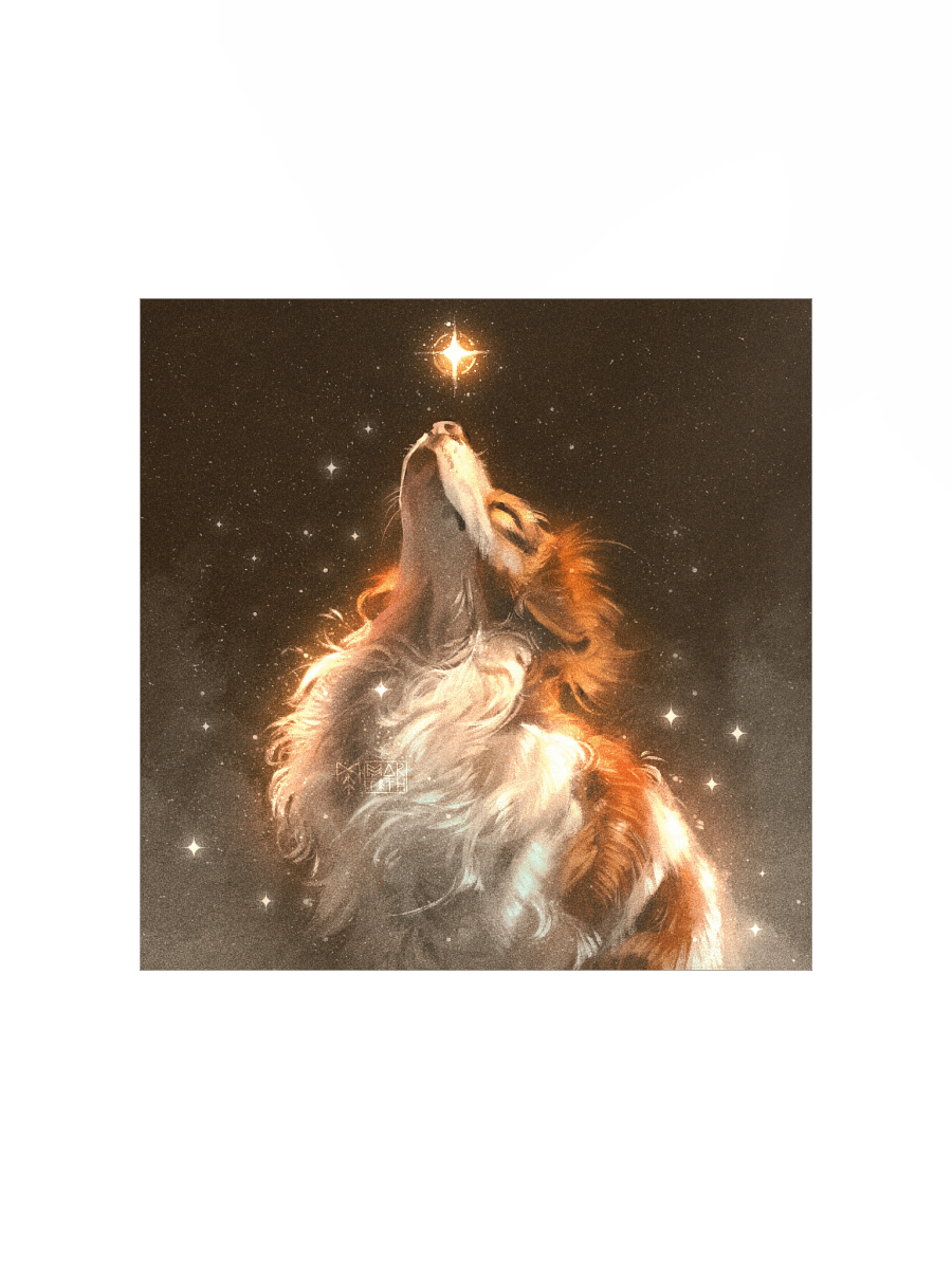 Universe of exploding stars | Matte paper poster product image (1)