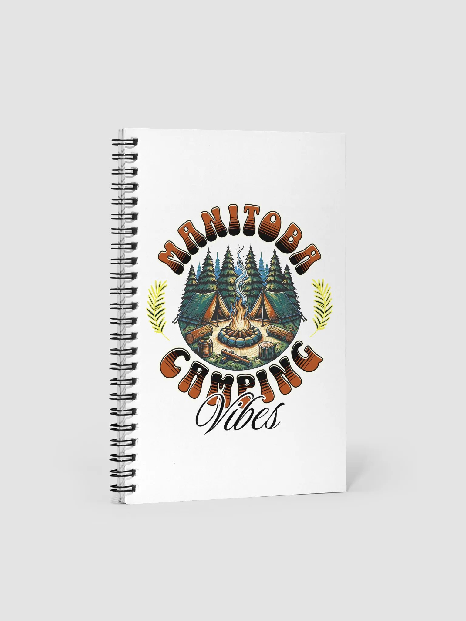 Manitoba Camping Vibes Notebook product image (2)
