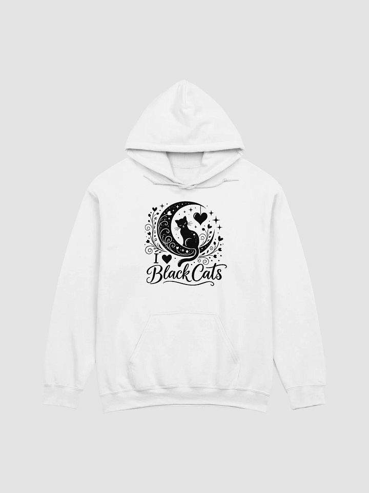 I Love Black Cats Hoodie (New Edition) product image (5)
