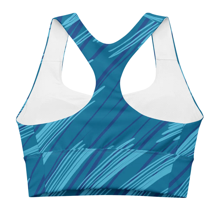 Ocean Blue Sports Bra product image (2)