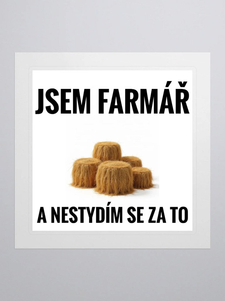Nálepka - Farmář product image (1)