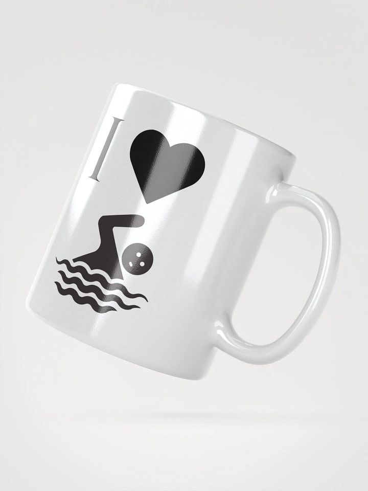 I ❤️ Swimming Mug product image (2)
