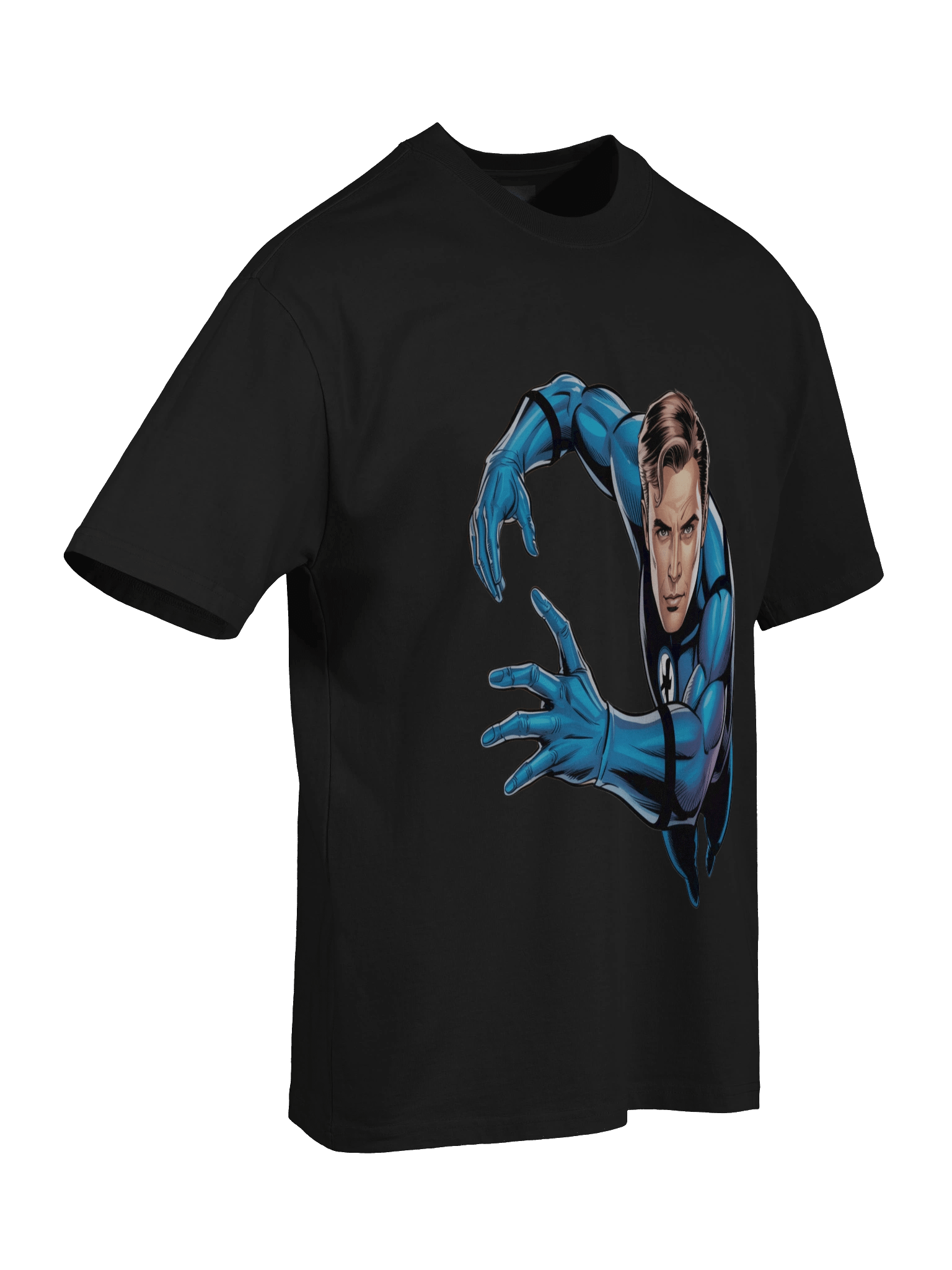 Mister Fantastic Elastic Eclipse Oversized Faded T-Shirt – Stretch Sentinel Surge product image (8)