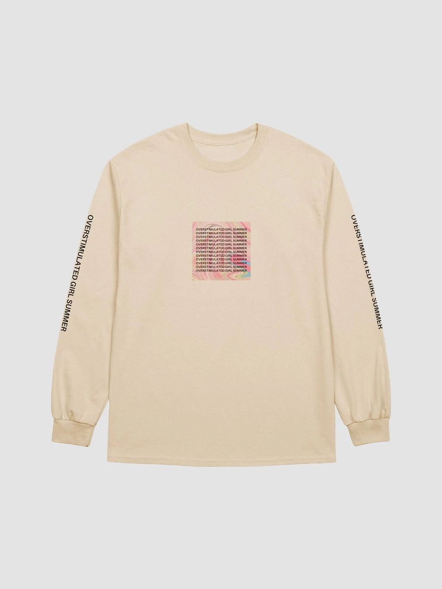 OVERSTIMULATED GIRL SUMMER trippy long sleeve product image (1)
