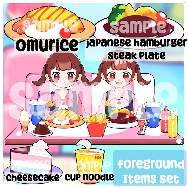 [Foreground Items Set] On Board 🍟🥤 product image (1)