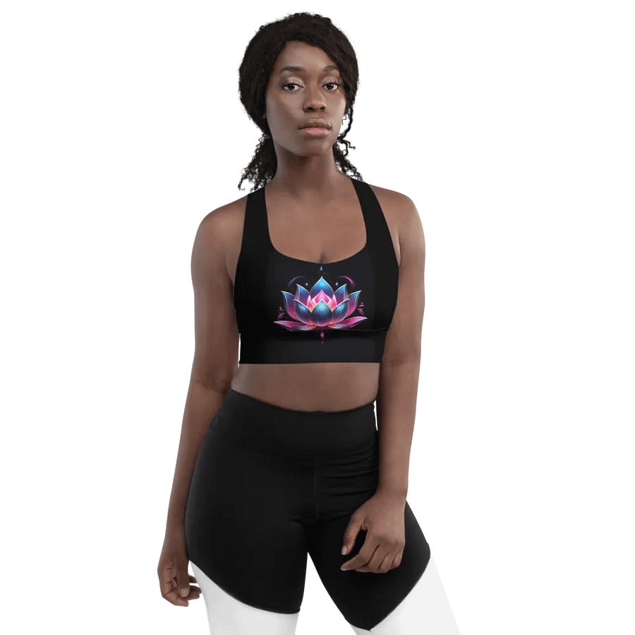 Enlightened Lotus - All-Over Sports Bra product image (11)