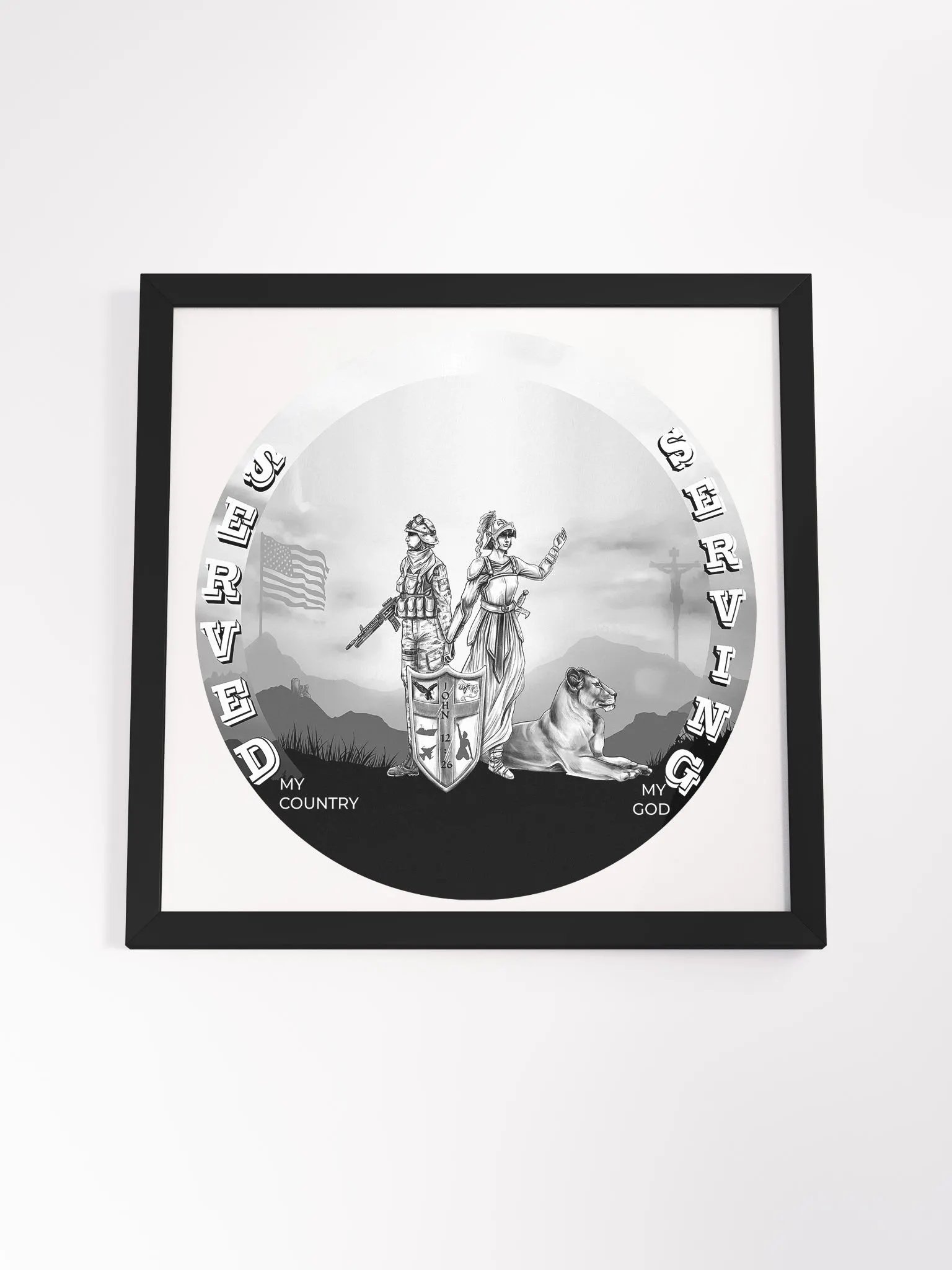 Wall Art Served/Serving (Spirit of D'Vorah) product image (6)