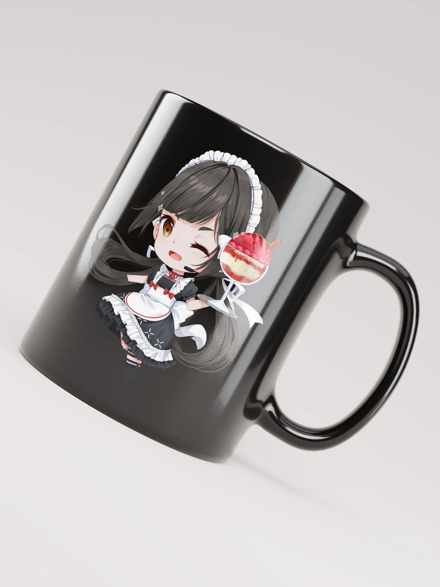 Black Glossy Mug - Annabella Maid (Tower of Fantasy) product image (3)