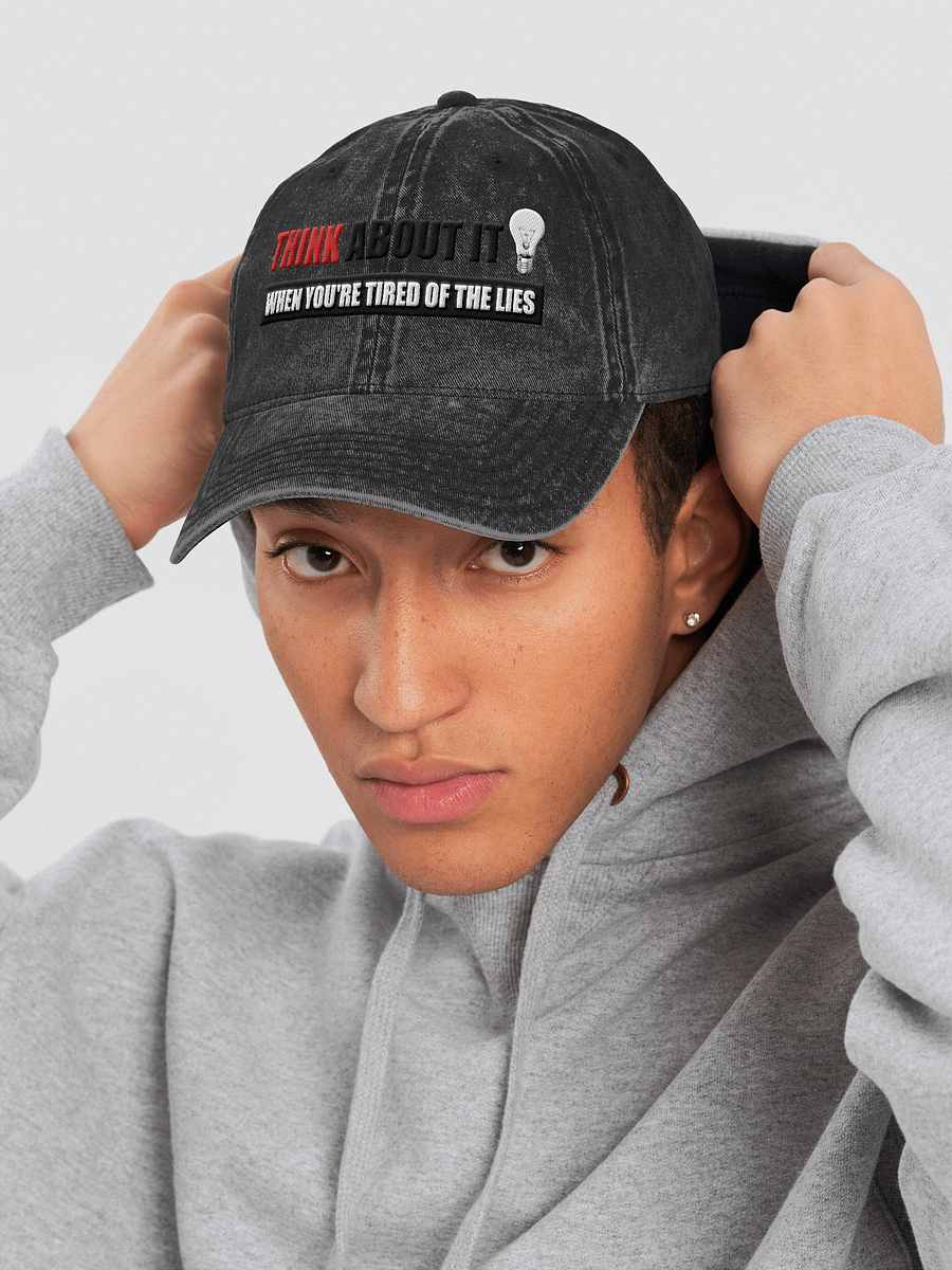 Think About It Logo Dad Hat product image (6)