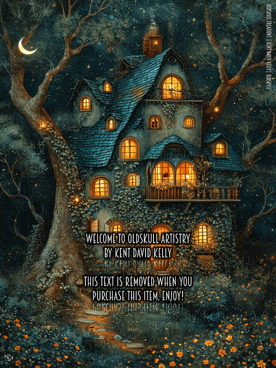 Oldskull Artwork 029: And The Moon Came Down product image (1)