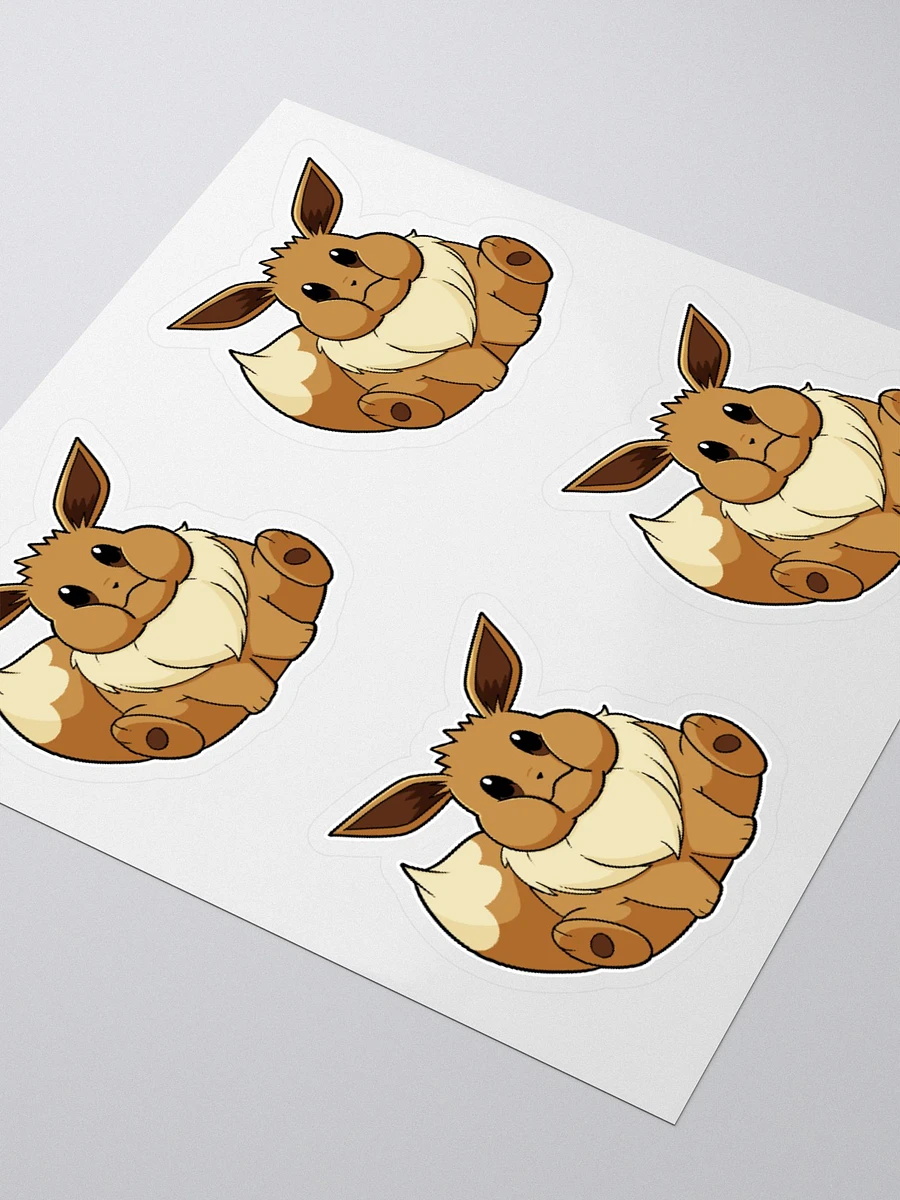 Chubby Eevee Sticker Sheet product image (3)