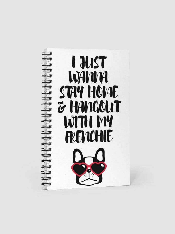 Notebook for Frenchie Lovers - Frenchie in Red Sun Glasses product image (1)