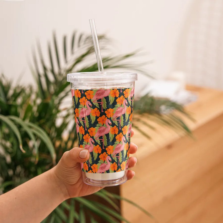 Flamingo, Yes! Insulated Tumbler product image (11)