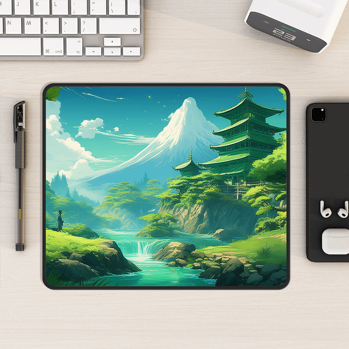 Jade River Small Mouse Pad (7 x 9) product image (1)