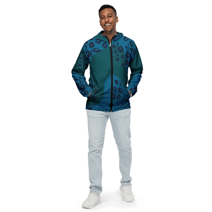 Dynamic Leopard Adventure Windbreaker product image (1)