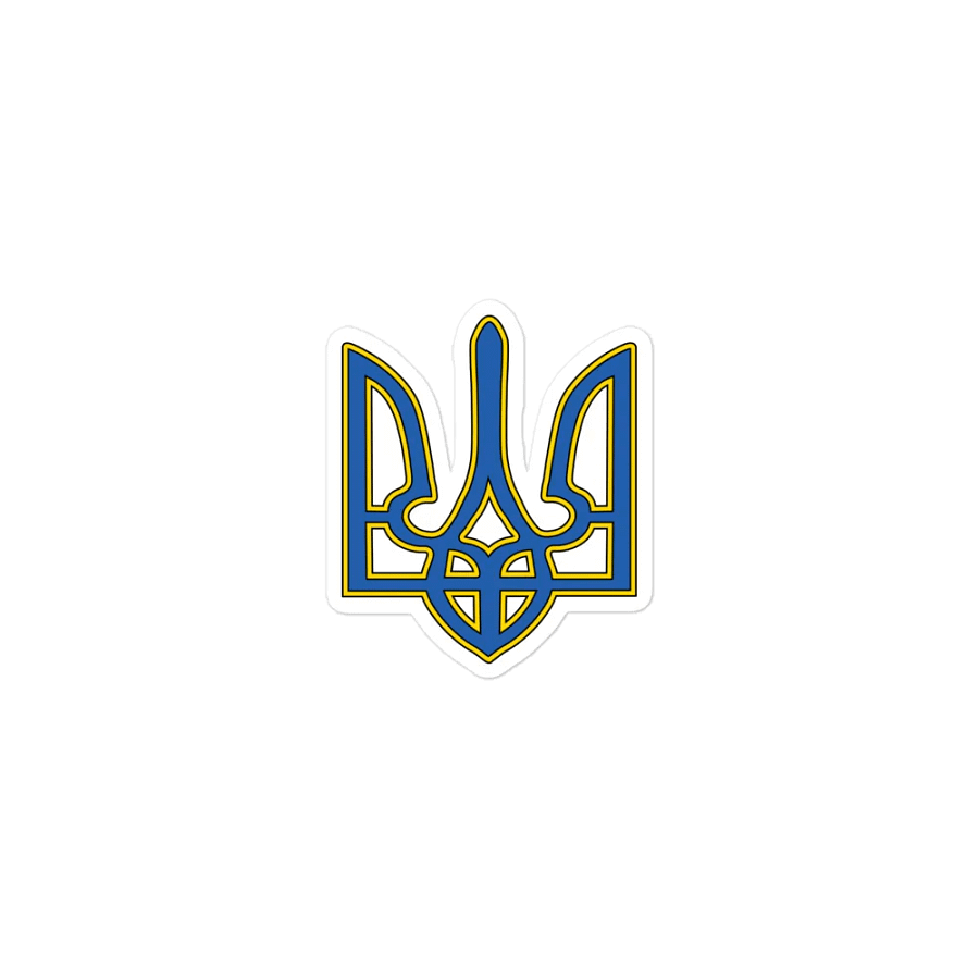 Ukraine - Tryzub - Die-Cut Magnets product image (1)