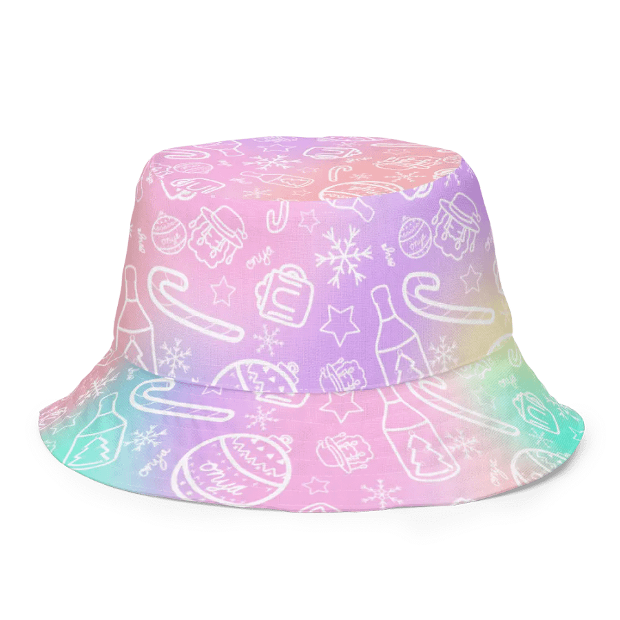 Limited Edition Christmas Tie Die Reversible Bucket Hat product image (7)