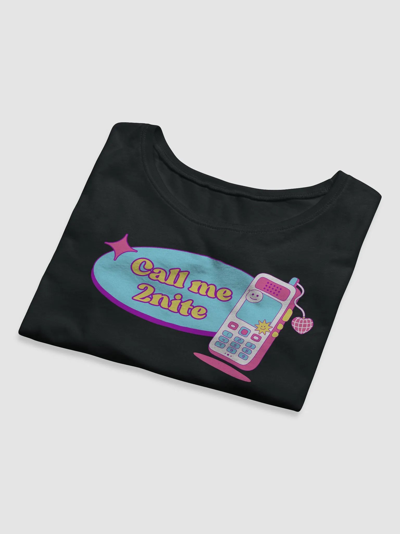 Call me 2nite Crop Tee product image (15)