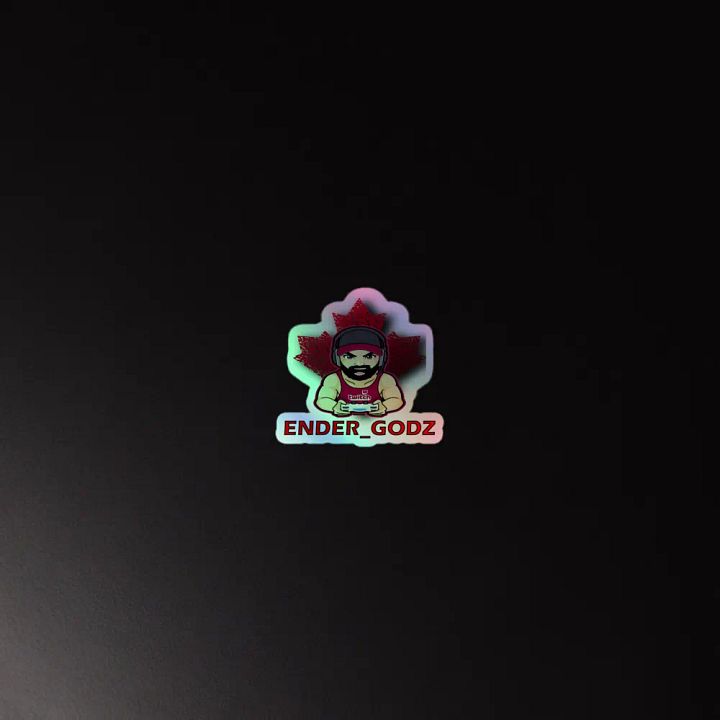 Ender's Maple Leaf Holo Sticker product image (2)
