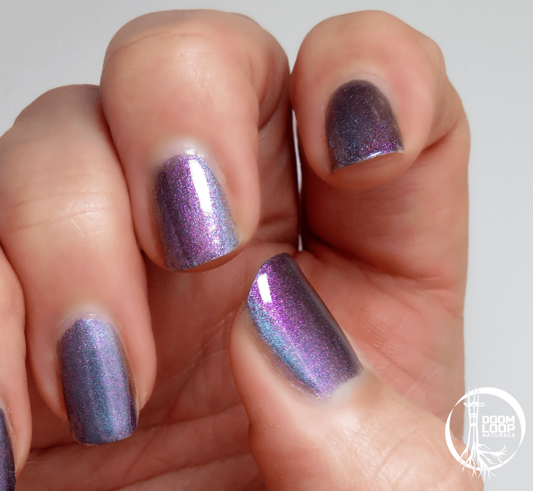 FAUST'S PRICE - Deep Purple and Blue Magnetic Nail Polish product image (3)
