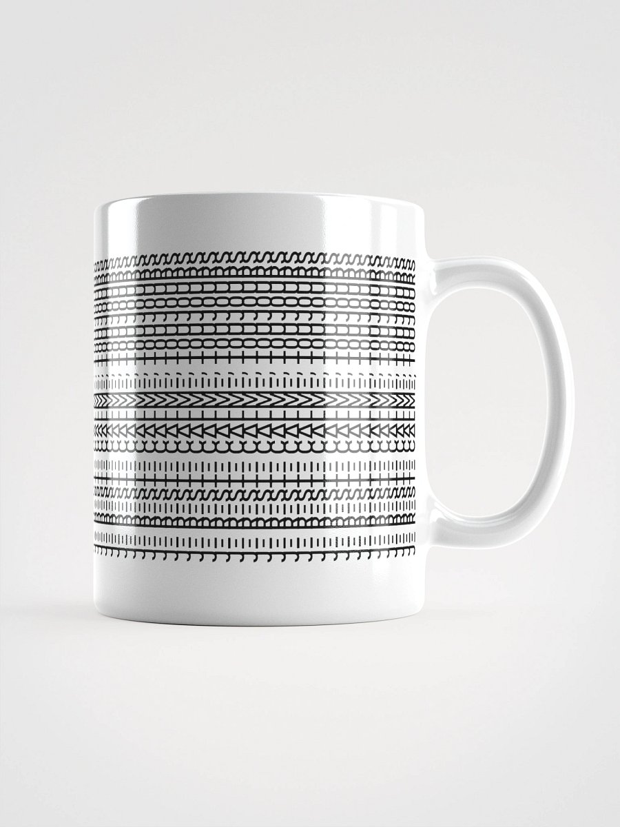 Mug Blanc Codé Zen - Je Reste Calme Toujours - Cadeau Original product image (1)