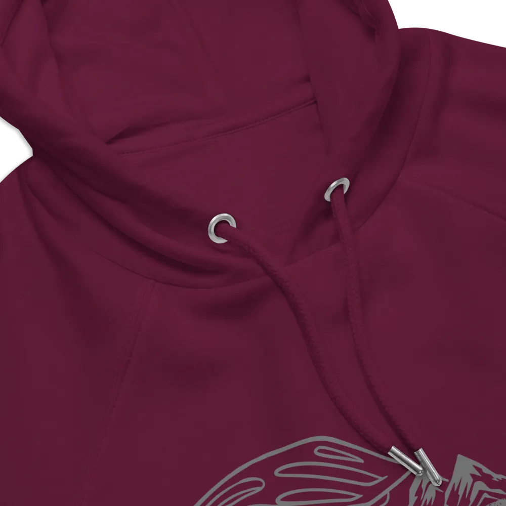 GUILLOVELO ECO BURGUNDY HOODIE product image (5)