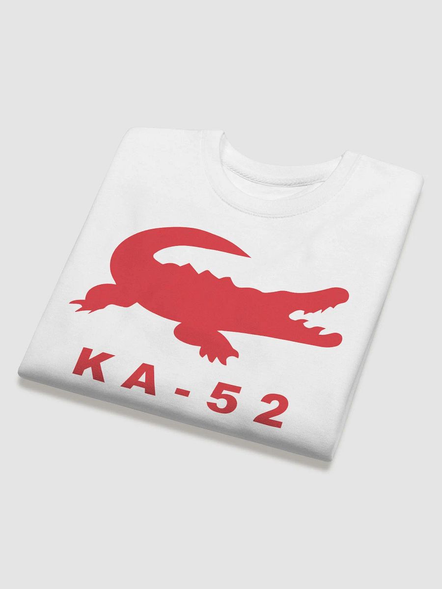KA-52 Red Crocodile Silhouette Sweatshirt product image (3)