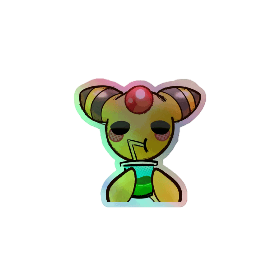 Holographic dapsauSip Sticker product image (1)