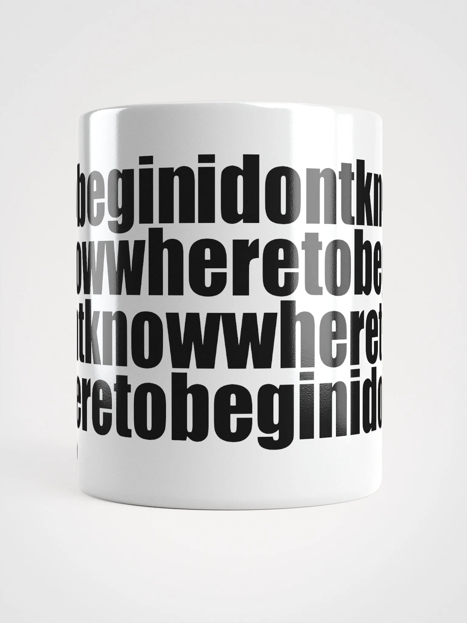 Idontknowwheretobegin Mug product image (9)