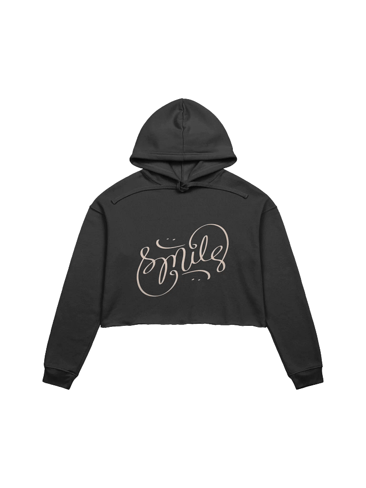 Smile Crop Hoodie product image (1)