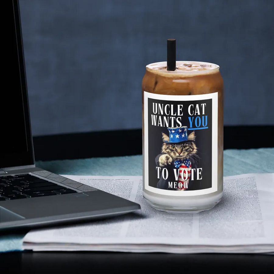 Uncle Cat Can-Shaped Glass product image (5)