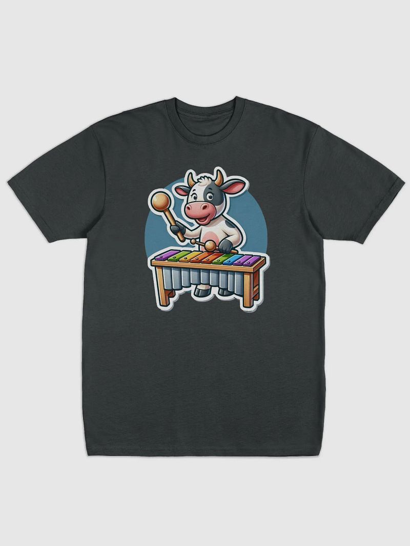 Cow playing Marimba T-Shirt