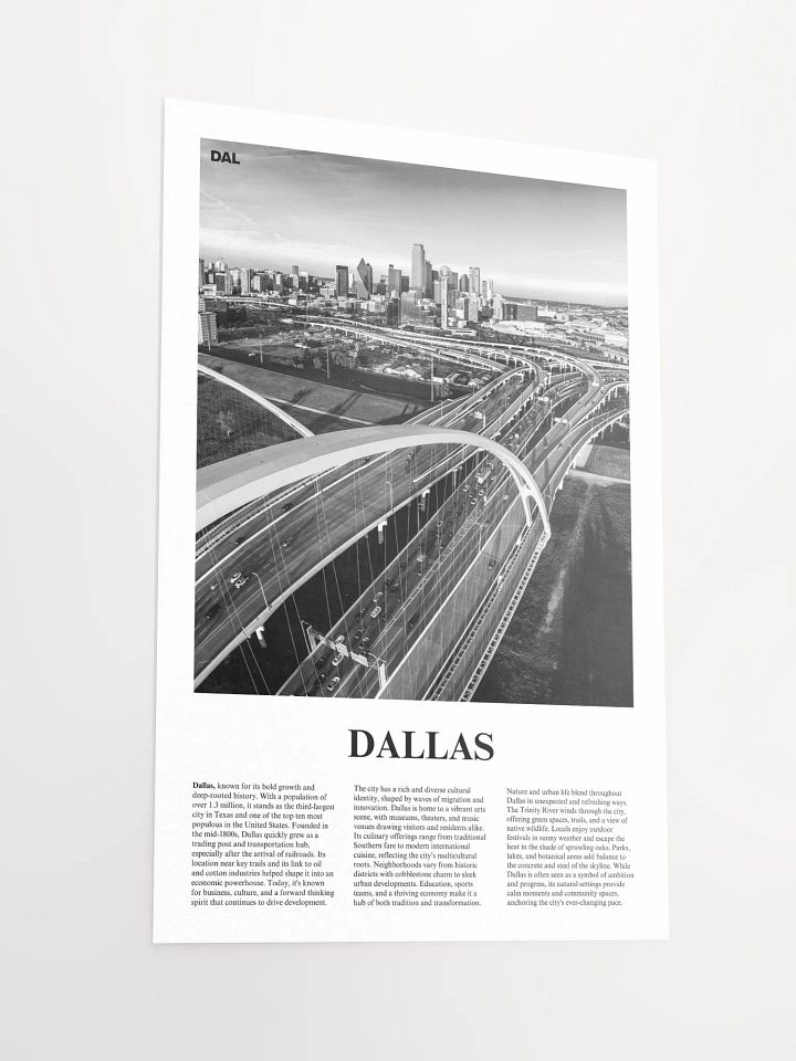 Dallas 03 Newspaper Poster product image (5)