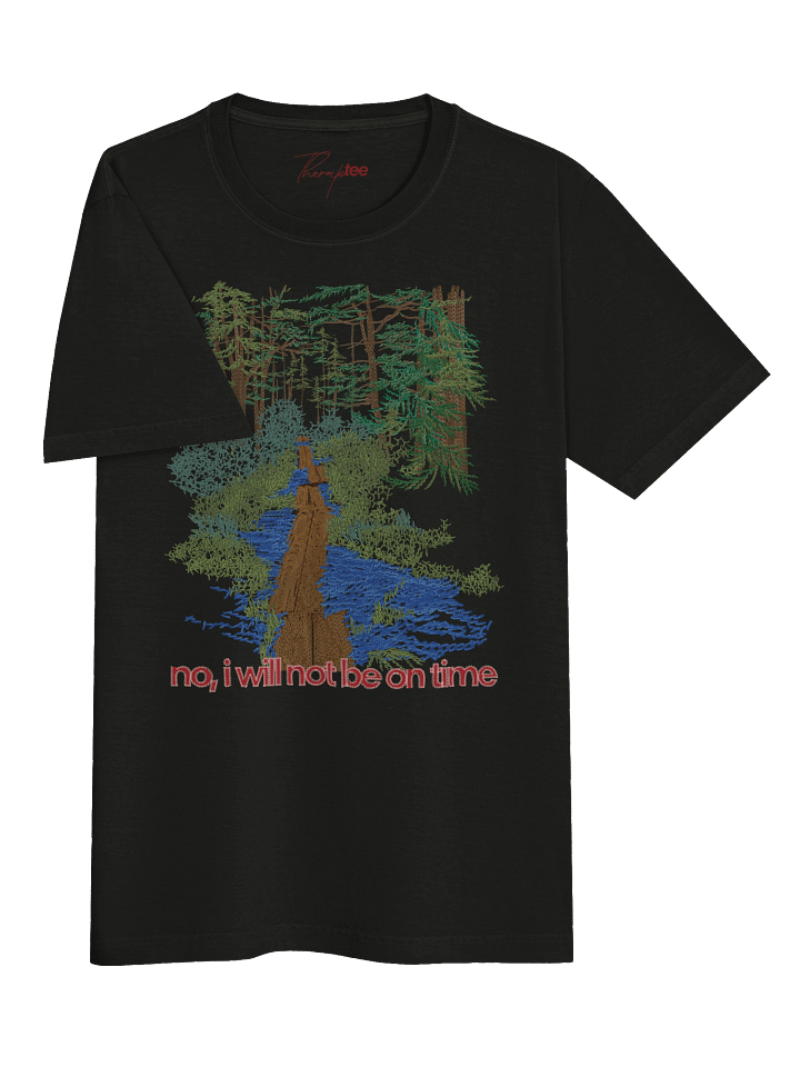 not on time t-shirt product image (2)