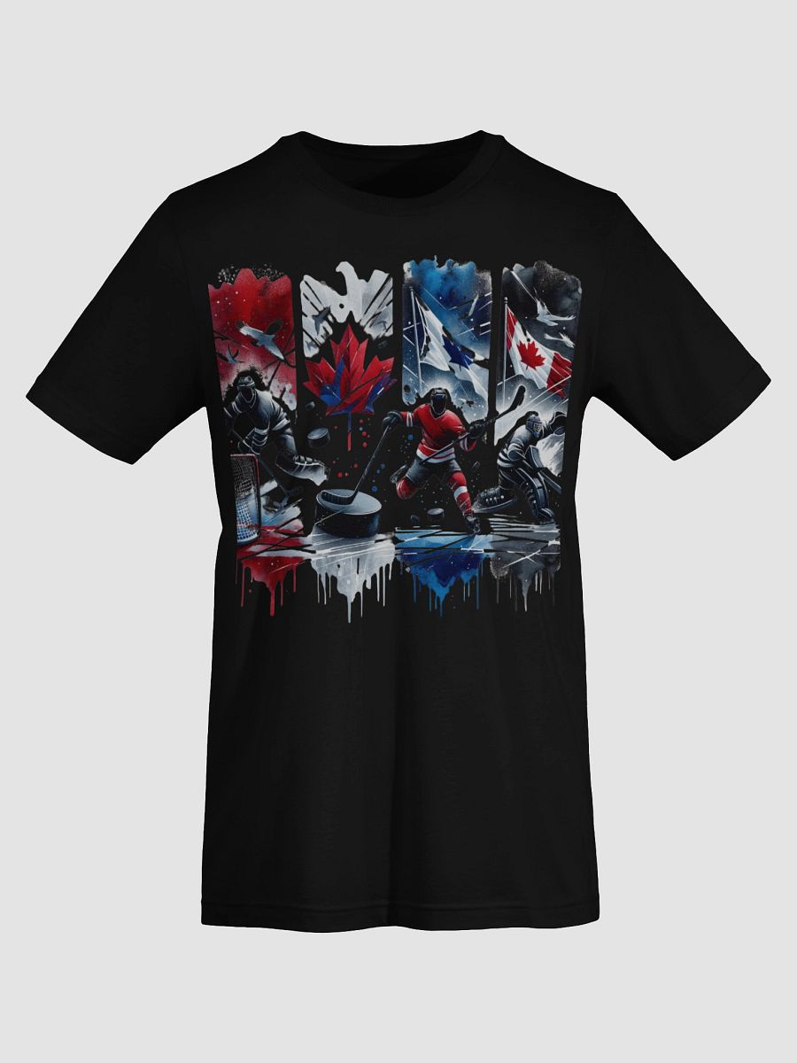 Dynamic Ice Hockey Action T-Shirt product image (4)
