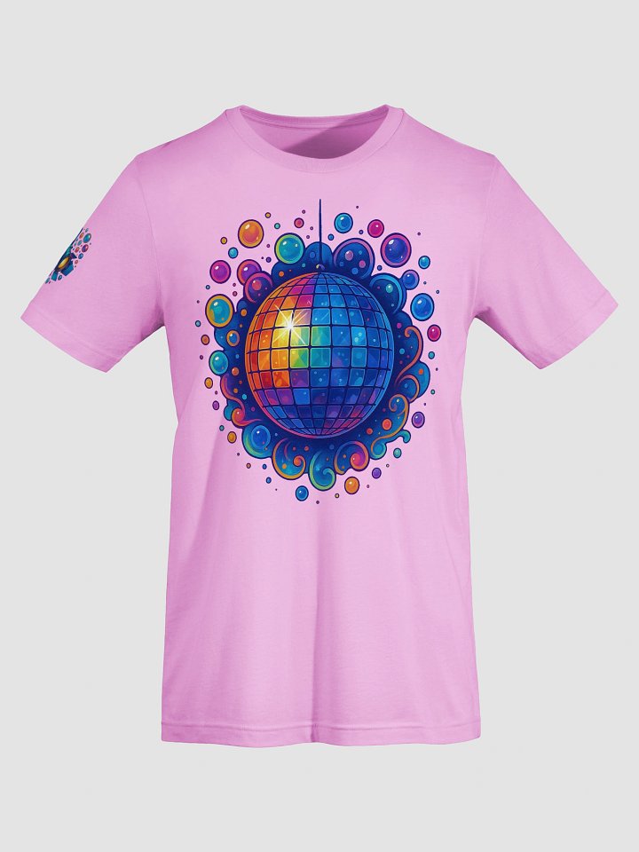 Theatrically Jerry: "Bubbles At The Disco" Disco Series Woman's T-Shirt product image (1)