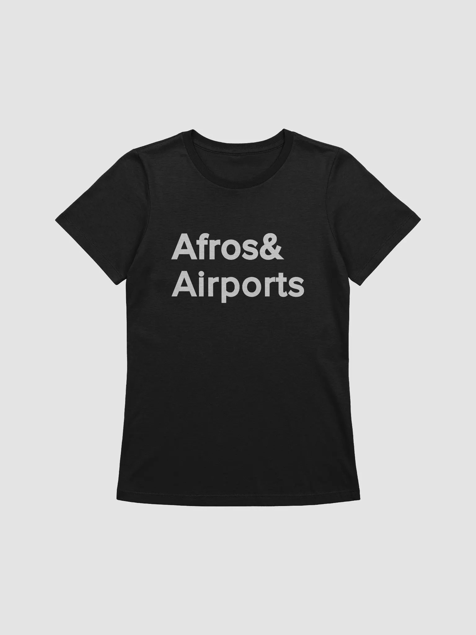 Afros & Airports Tee (relaxed fit) product image (9)