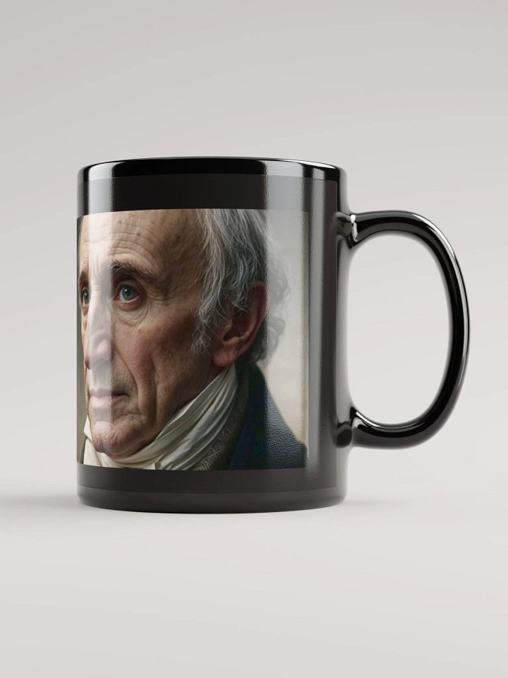 William Wordsworth Portrait Black Mug product image (2)