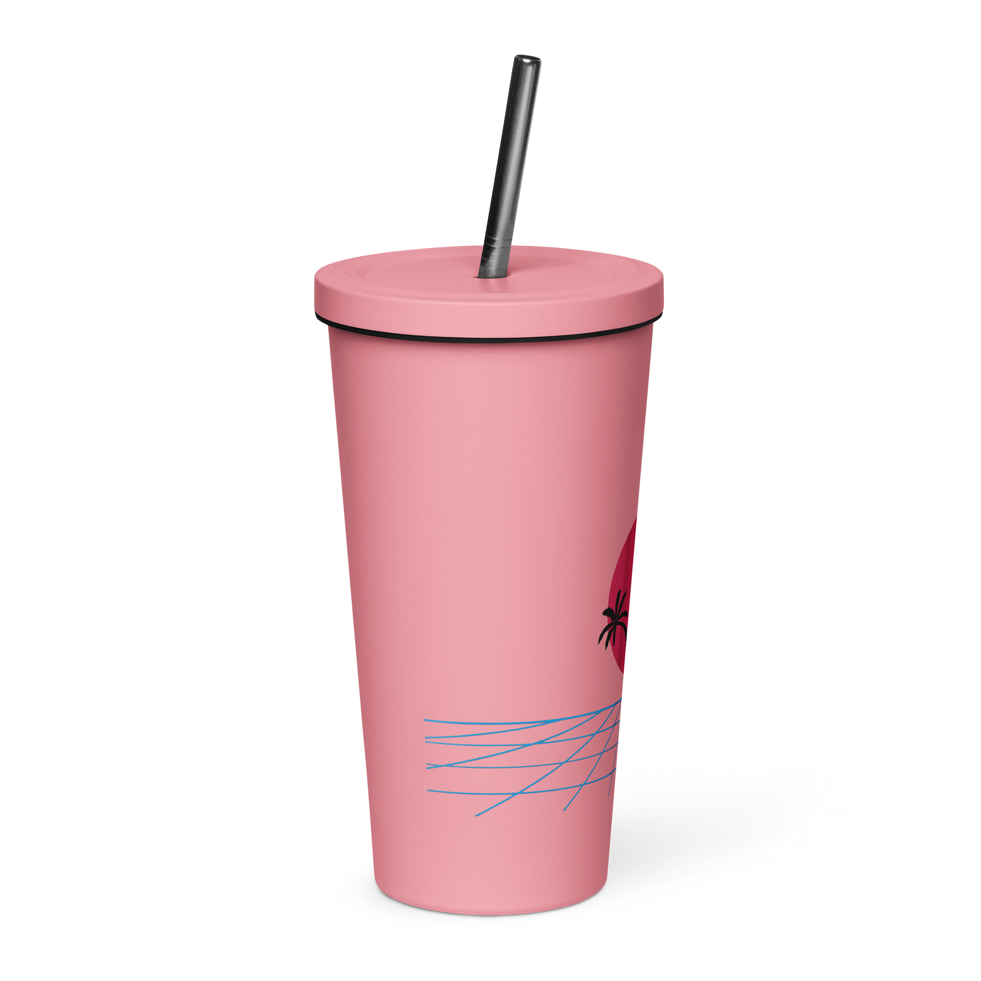Sunset Synthwave Insulated Tumbler product image (4)