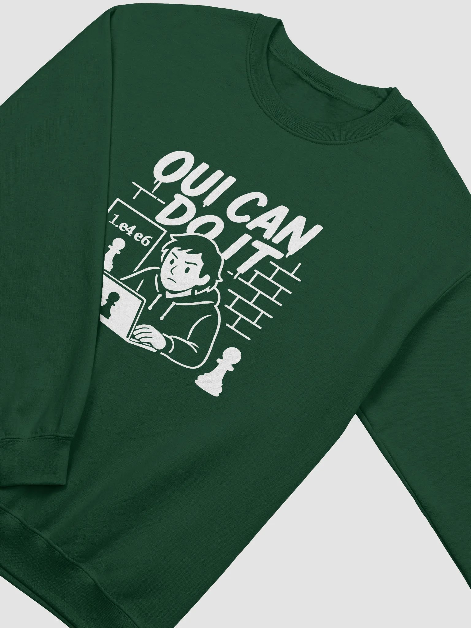 Oui Can Do It - Classic Crewneck Sweatshirt product image (18)